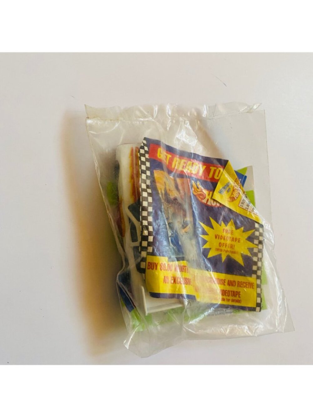 Hot Wheels McDonalds Happy Meal Racing Series Funny Car Sealed 1992 Collectible - Picture 10 of 11